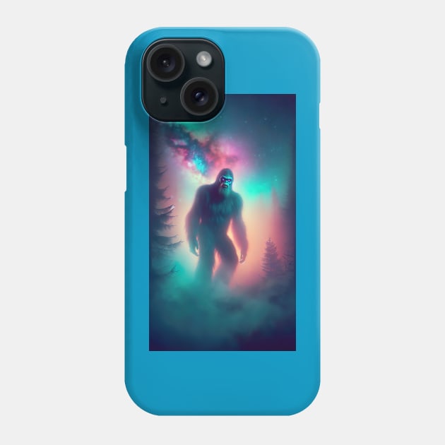 Sasquatch of the Universe Phone Case by Dead Galaxy