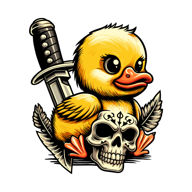 Little Duck Gengsta by FanArts