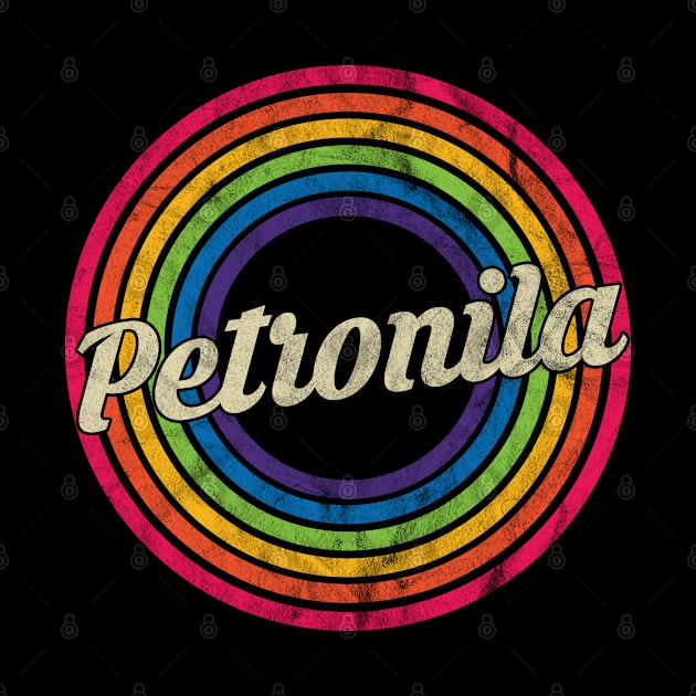 Petronila - Retro Rainbow Faded-Style by MaydenArt