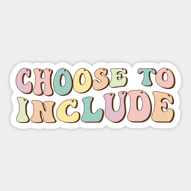 Choose to include For Autism Teacher Special Education SPED - Autism ...