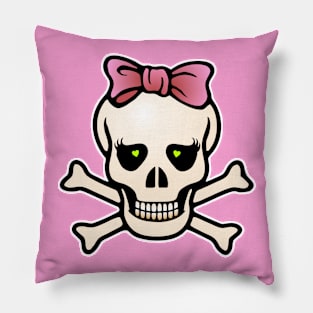 She Skull Pillow