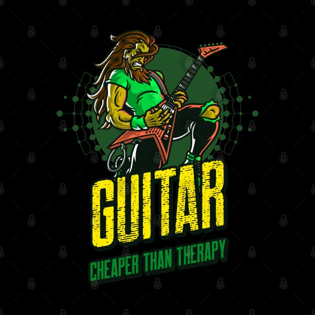 Guitar, Cheaper Than Therapy by DeliriousSteve