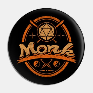 Monk: RPG Tabletop Pin