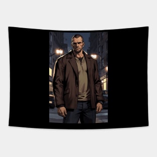 GTA Niko Bellic Tapestry