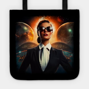 Divine Feminine Energy Woman Art Tote