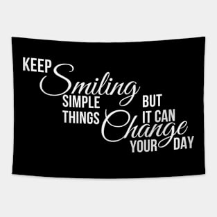 Keep Smiling Tapestry