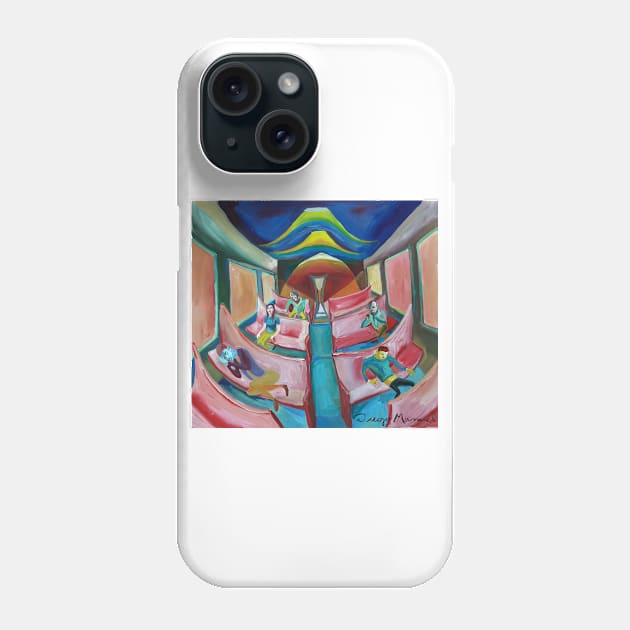 Train to night 3 Phone Case by diegomanuel