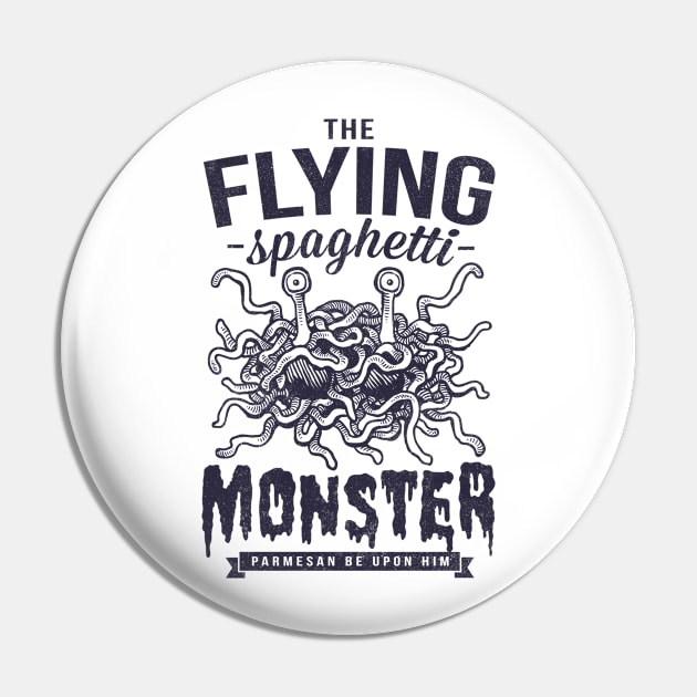 The Flying Spaghetti Monster Pin by pastafarian