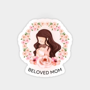 Beloved Mom Magnet