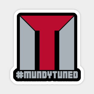 #MundyTuned Scarlet and Grey Magnet