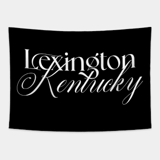 Lexington Kentucky word design Tapestry