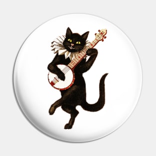 Banjo Cat Pin