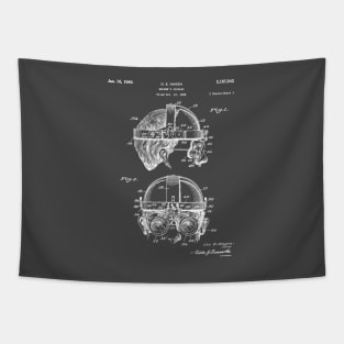 Welding Goggles Patent - Welder Art - Antique Tapestry