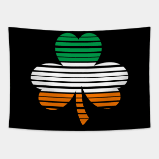 Shamrock Stripes- Flag - St. Patricks Day Tapestry