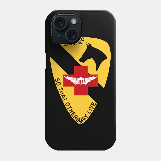 Medevac - Door Gunner  - 1st Cavalry - Vietnam wo Txt Phone Case by twix123844