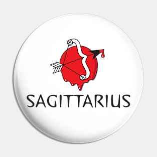 Sagittarius HORRORscope Pin