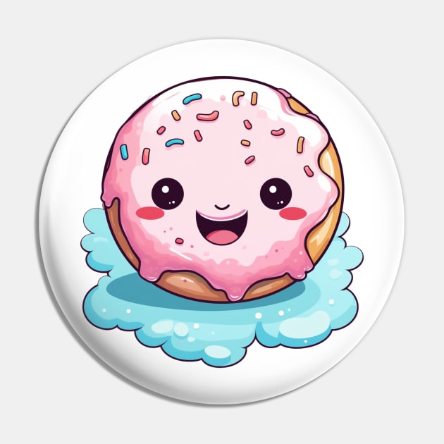 Cute Donut Pin by Prism Chalk House