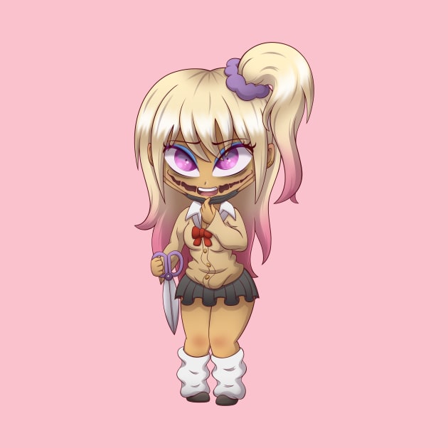 Chibi Yokai: Kuchisake-onna by Shila