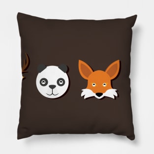 Cute Faces Pillow