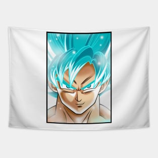 Goku Blue Tapestry