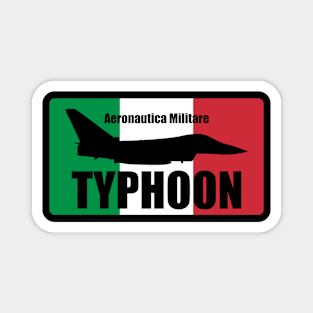 Italian Eurofighter Typhoon (Small logo) Magnet