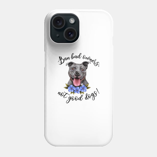 Pitbulls Phone Case by NicoleHarvey