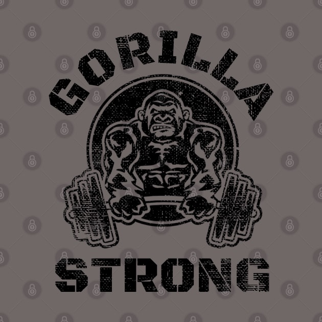 GORILLA STRONG BODYBUILDING by MuscleTeez