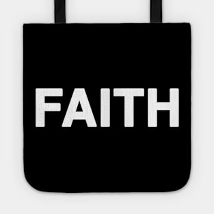 FAITH Typography Tote