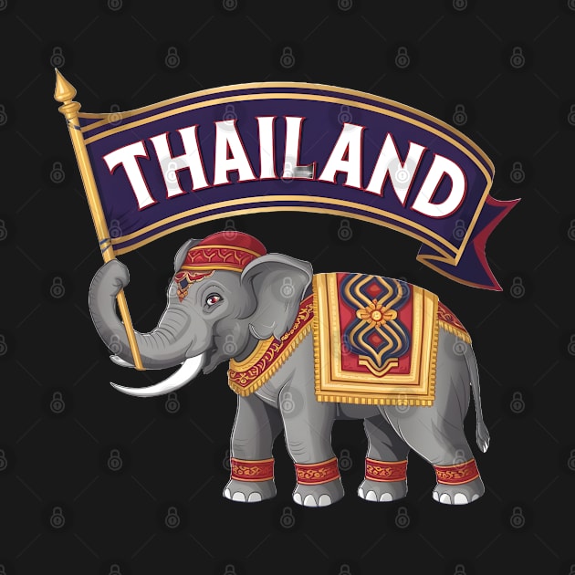 Proud elephant from Thailand by FromBerlinGift