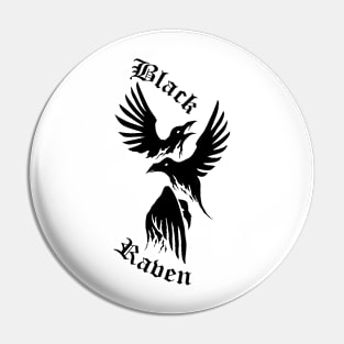 Black ravens. Pin