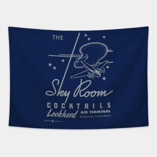 Vintage Sky Room Cocktail Lounge Los Angeles Tapestry