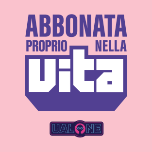 Abbonata viola T-Shirt