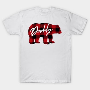 Daddy Bear 3 Cubs Shirt Kids Tshirt Dad