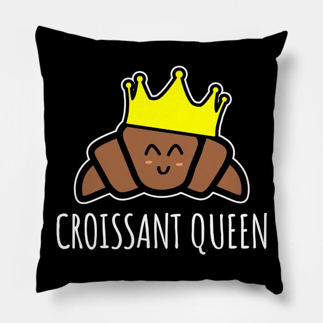 croissant queen Pillow by LunaMay