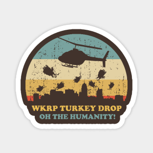 WKRP Turkey Drop Magnet