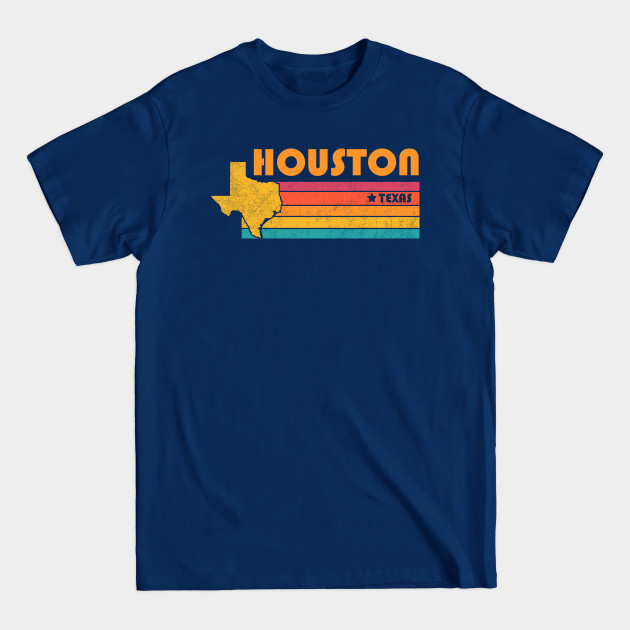 Discover Houston Texas Vintage Distressed Souvenir - Houston Texas - T-Shirt