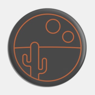 Camp Tatooine (Orange) Pin