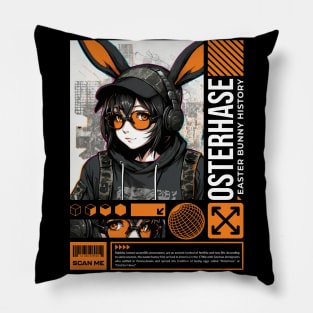 Osterhase Easter Bunny Girl Pillow