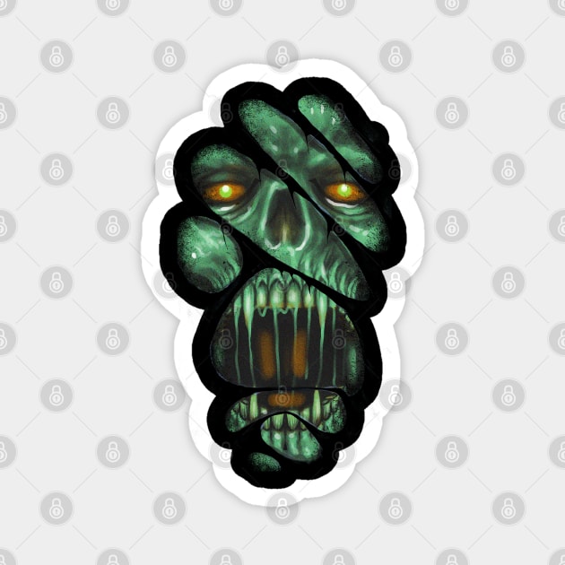 Zombie inside Magnet by SlaMuerta77