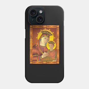 The Madonna and Child Phone Case