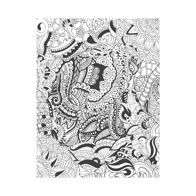 Zentangle ornament by ComPix