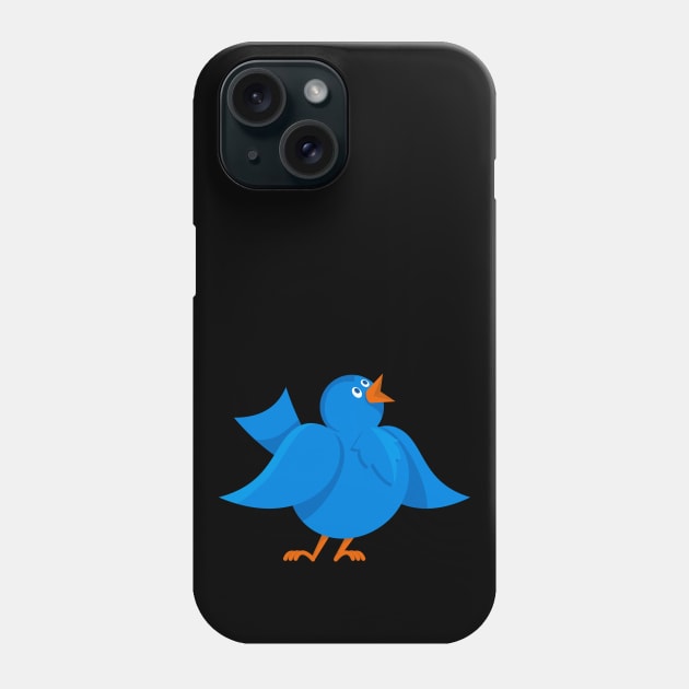 Blue Bird Communication Phone Case by sifis