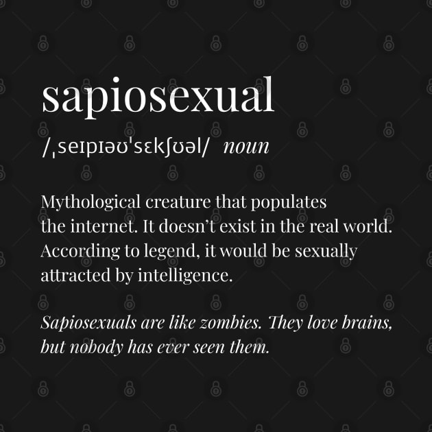 Sapiosexual by ShirtBricks