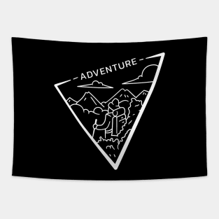 mountain climbing Tapestry