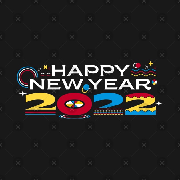 HAPPY NEW YEAR TYPEFACE by AnggiePratama