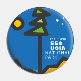 SEQUOIA NATIONAL PARK BADGE Pin