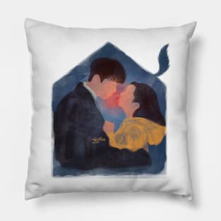 My rommate is a gumiho FANART 01 Pillow