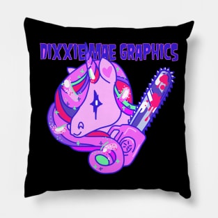 Dixxie Mae Graphics super cool logo design Pillow