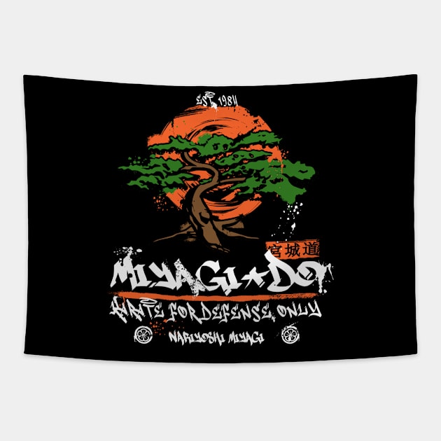 Miyagi Do Tapestry by sisidsi