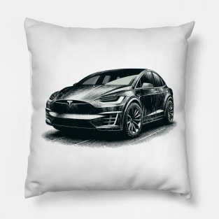 Tesla Model X Pillow